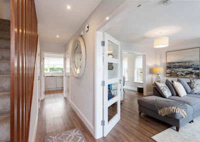 Open plan living space in Linenfield Drogheda