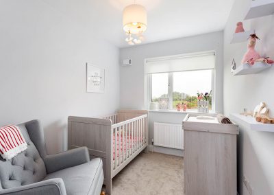 Spacious bedroom in Linenfield development