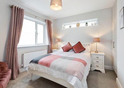 Spacious master bedroom in Linenfield development